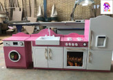 آشپزخانه کودک چوبی