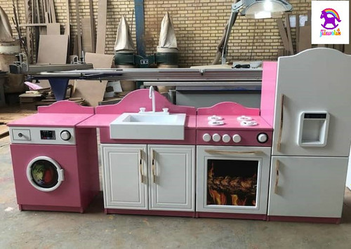 آشپزخانه کودک چوبی