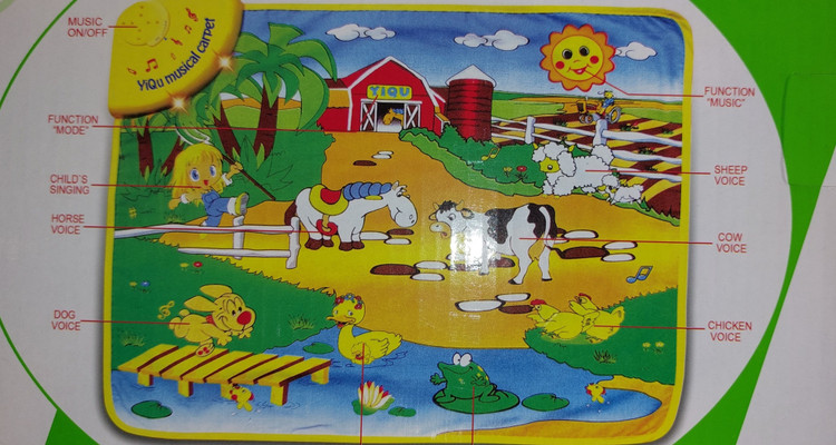 پیانو فرشی کودک