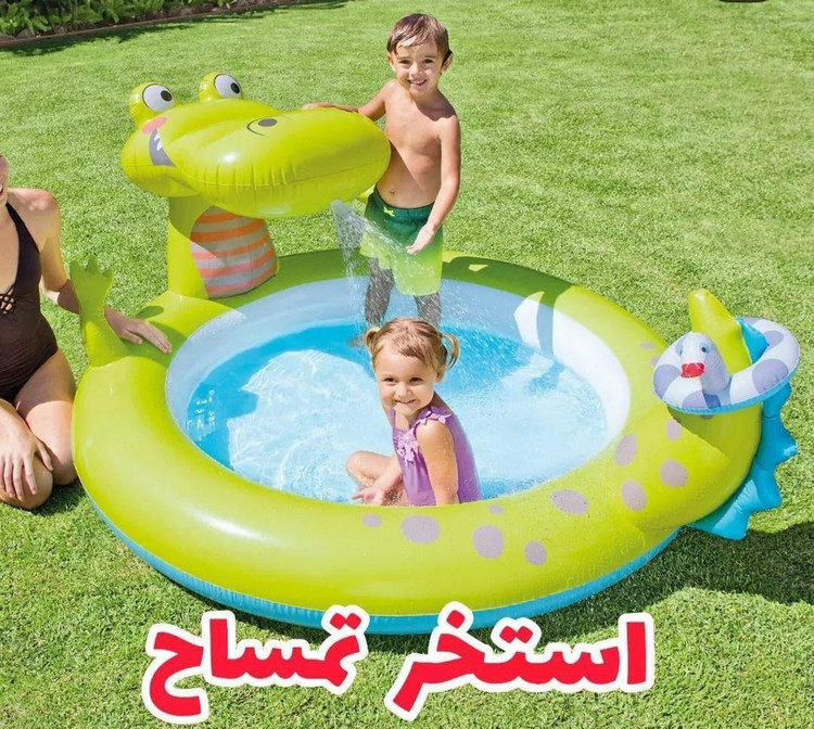 استخرکودک اینتکس طرح تمساح